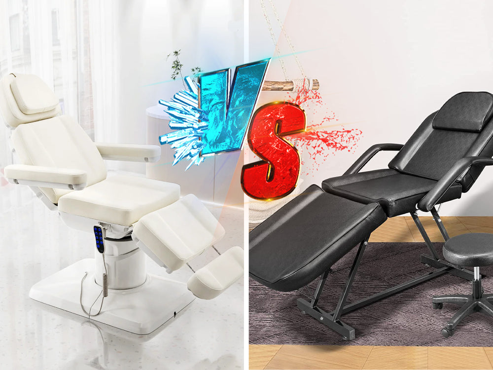 Electric vs. Manual Facial Beds: Which One Suits Your Business?