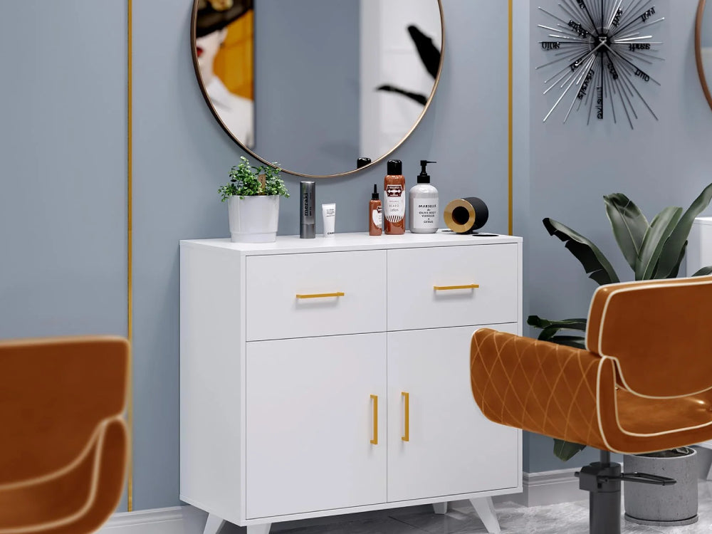 Mirror + Storage: The Stylish Combo Modern Salons Swear By