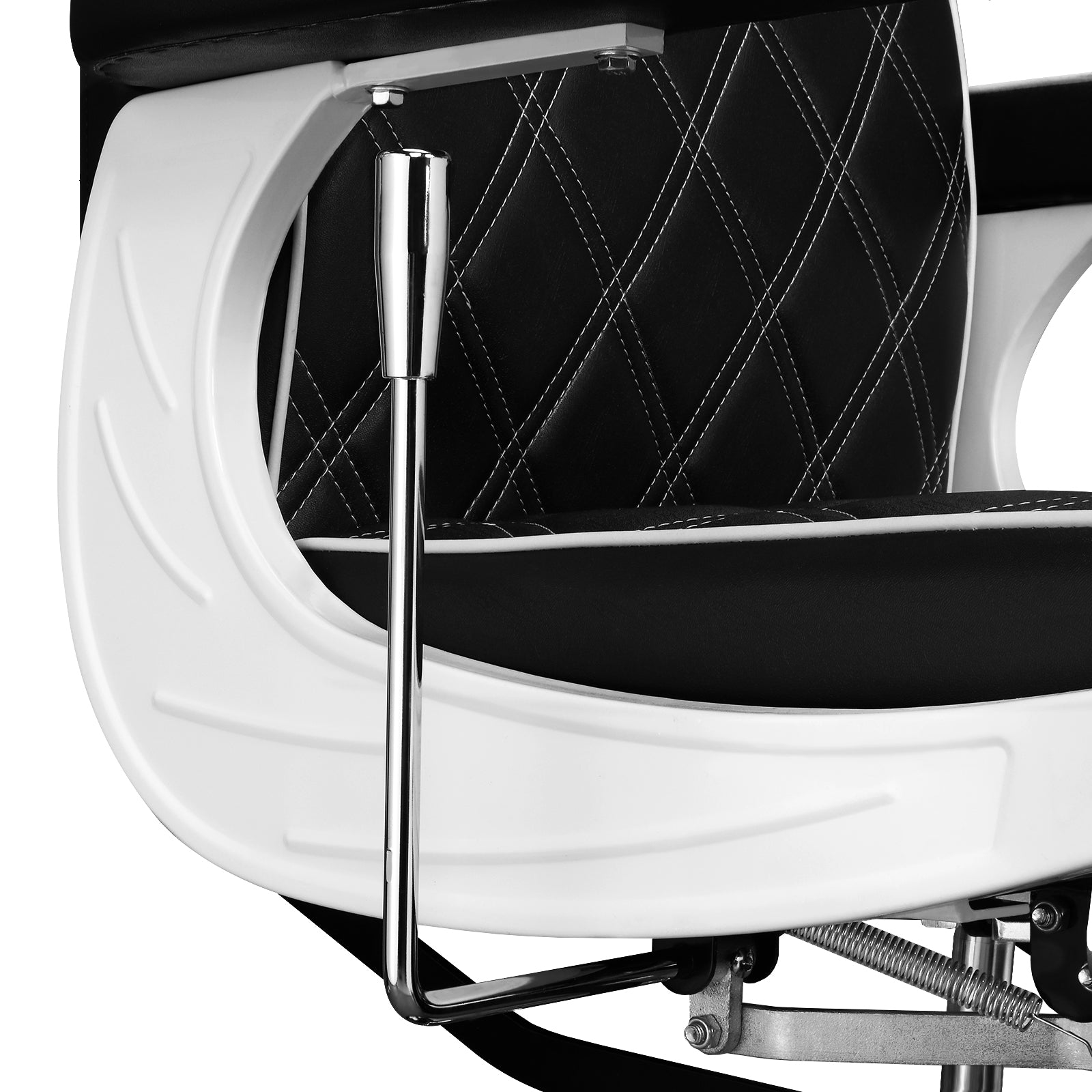 OmySalon BC1401 Modern Style Heavy Duty Hydraulic Recline Barber Chair