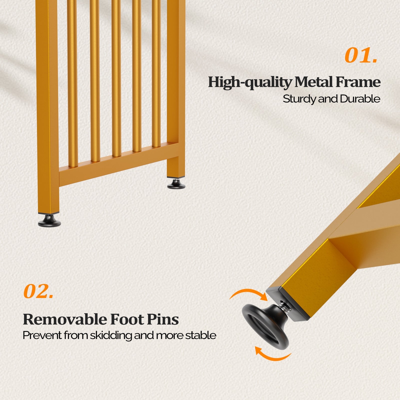 OmySalon Manicure Table w/Wrist Rest & 2-Tier Desktop