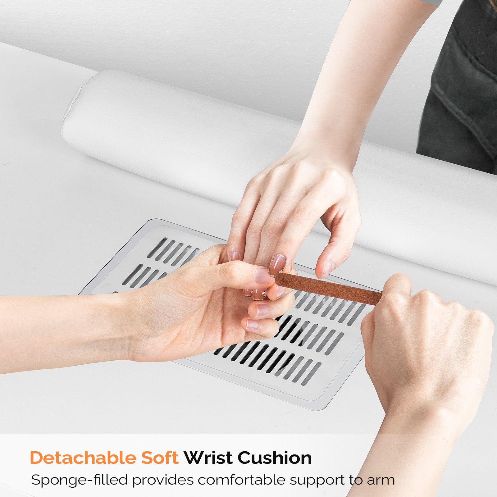 Omysalon Manicure Table w/Electric Dust Collector