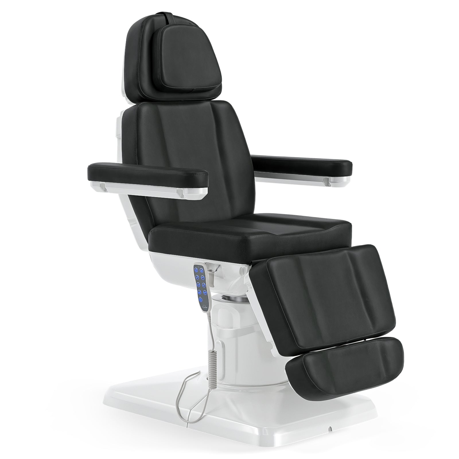 OmySalon LBT3 73in Multi-function 120° Rotation Electric Remote One-touch Operate 3 Motors Facial Massage Bed