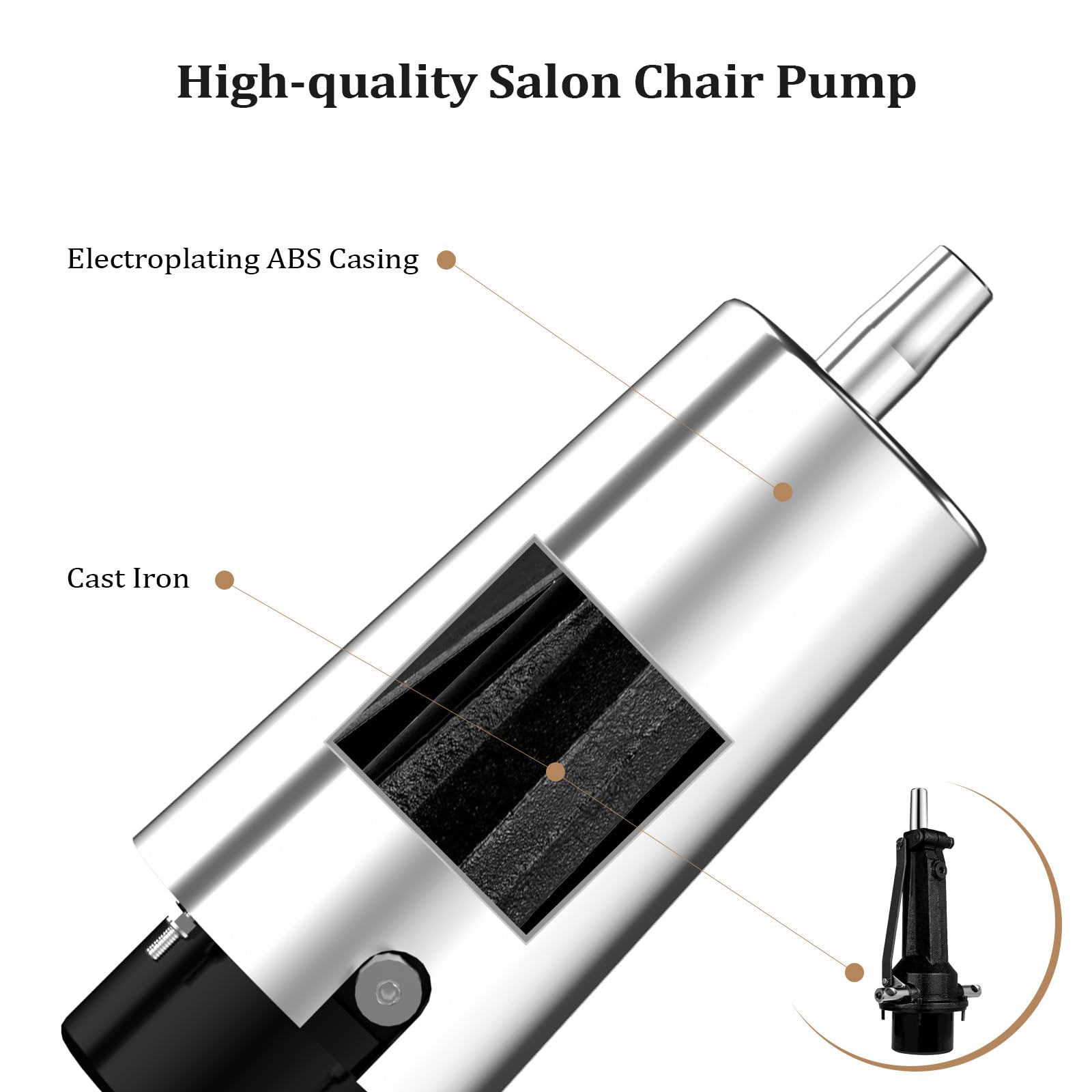 OmySalon Modern Classic Barber Chair Parts