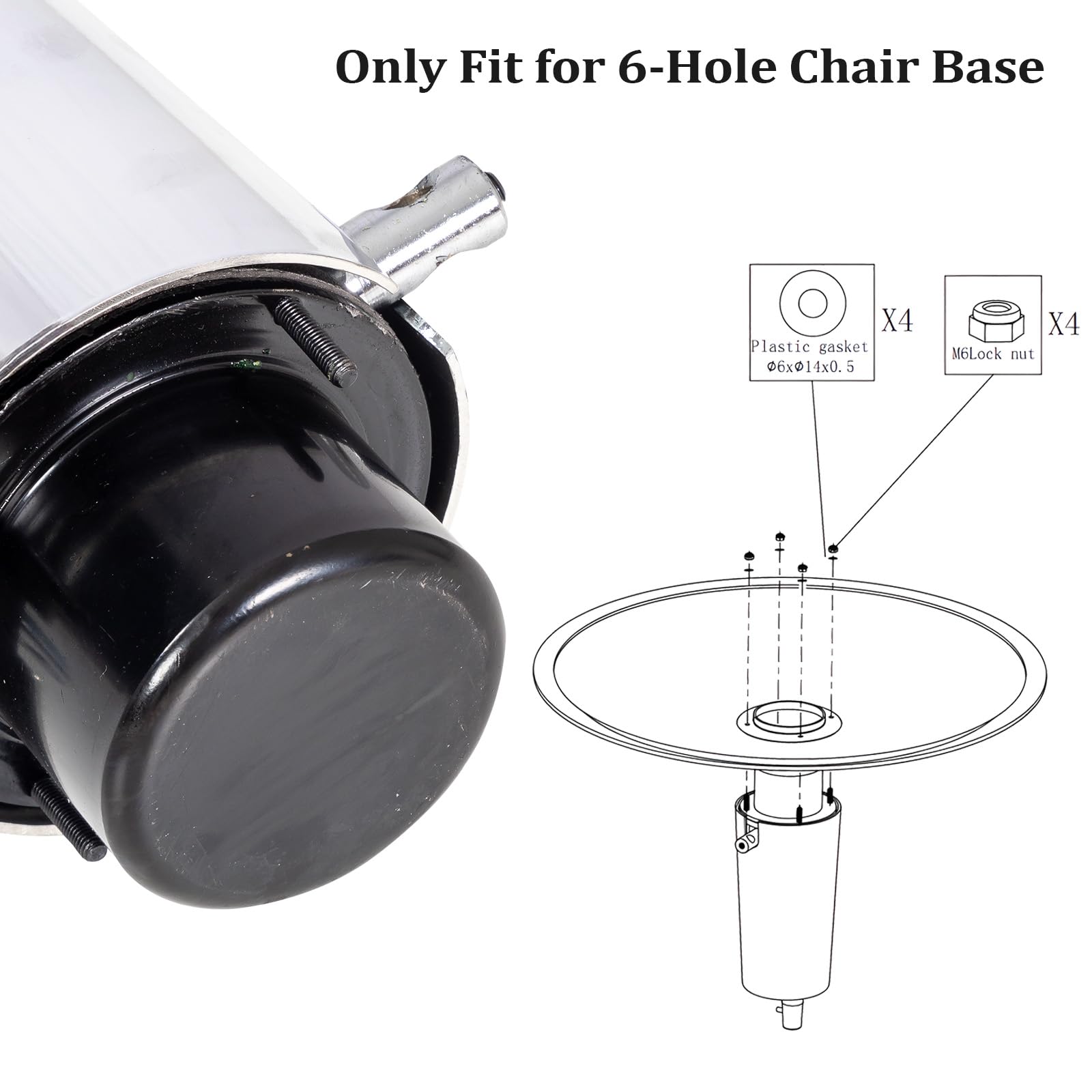 OmySalon Modern Classic Barber Chair Parts
