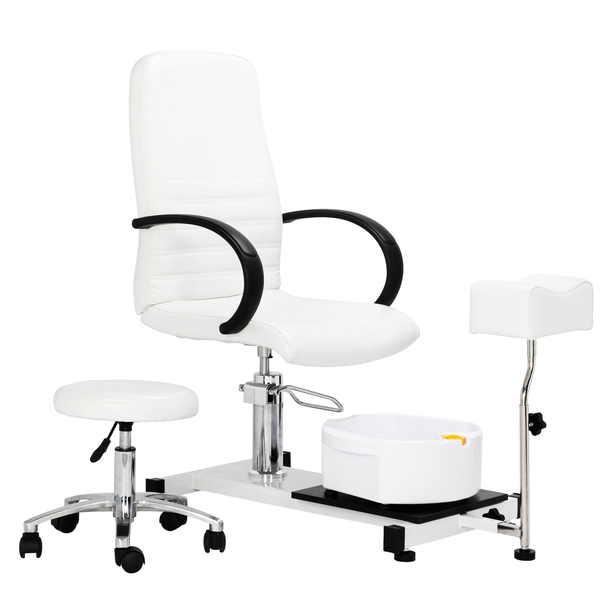 OmySalon Pedicure Chair with Stool & Bubble Massage Foot Bath