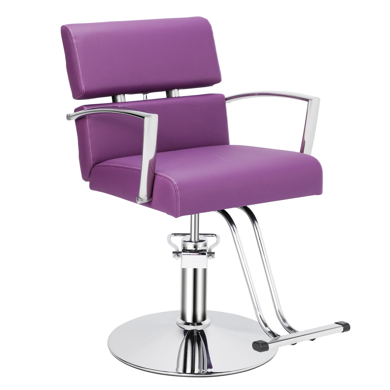 OmySalon Beauty Barber Chair Salon Hydraulic Styling Chair with 360 Degree Swivel