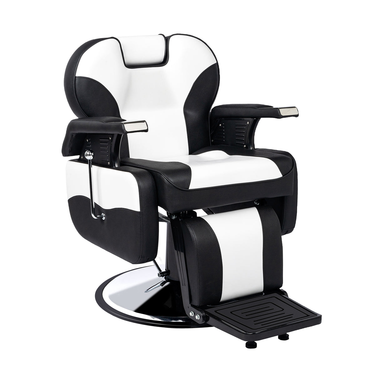 OmySalon BC1201 Classical Style Heavy Duty Hydraulic Reclining Barber Chair