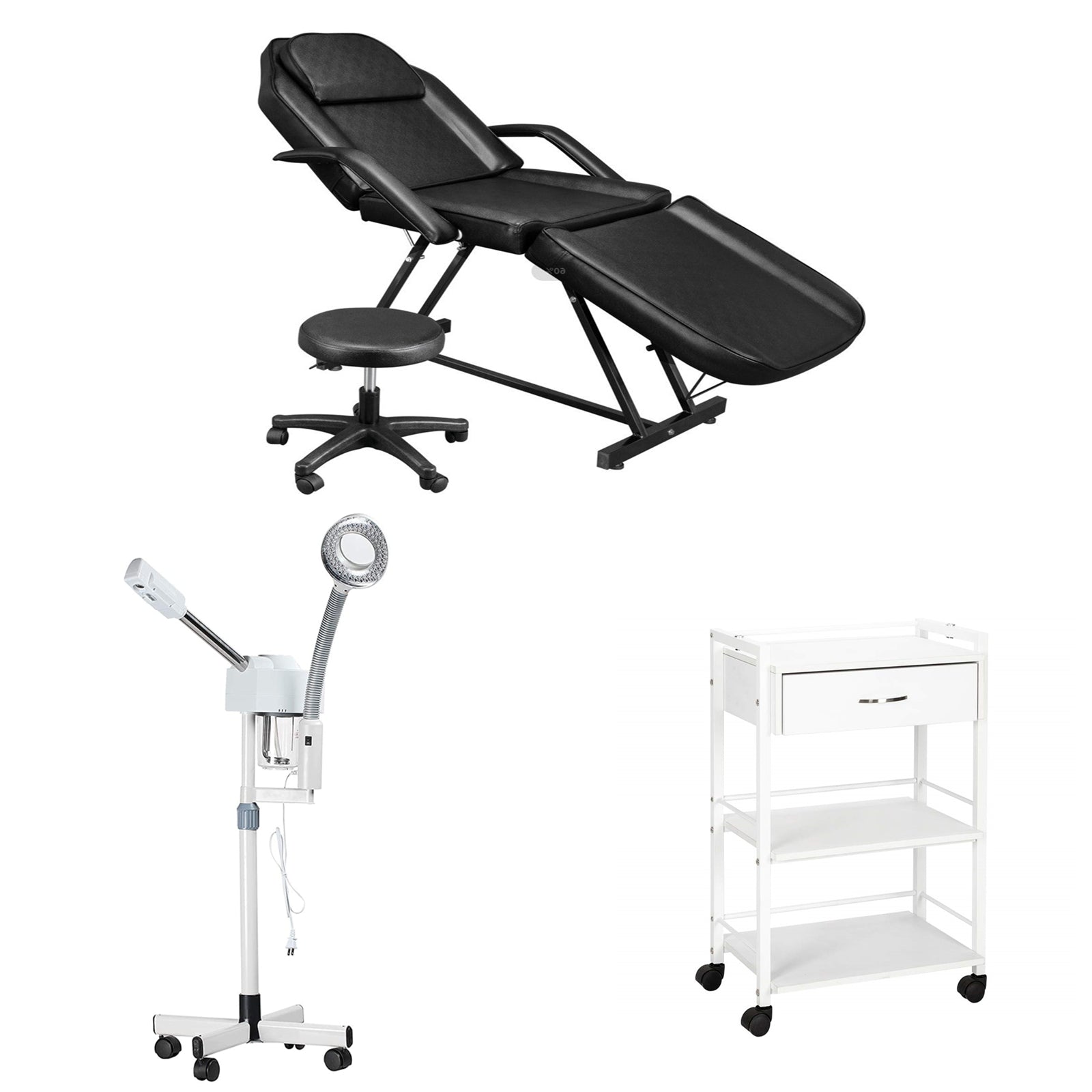 Omysalon 1 Operator Basic Spa Package Black/white