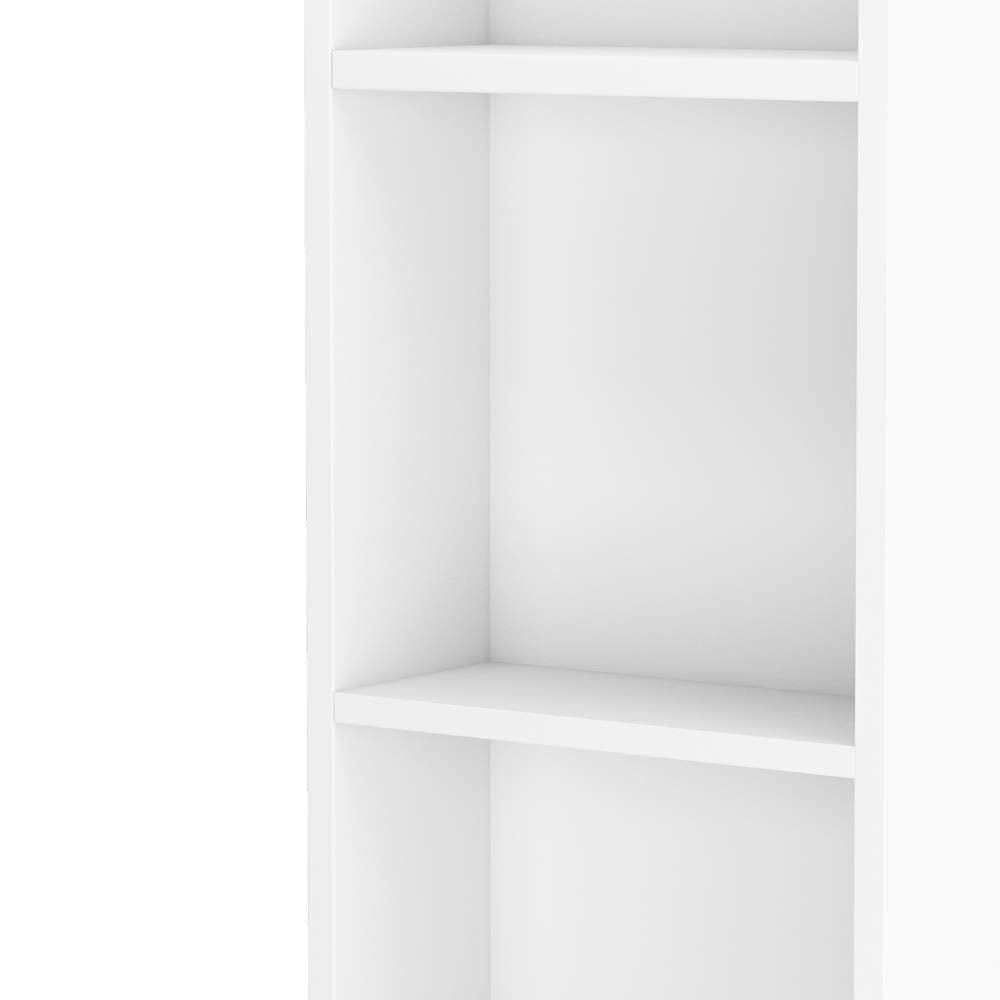 OmySalon FSS-01 Barber Storage Station Cabinet w/5 Compartments 1 Drawer 1 Door