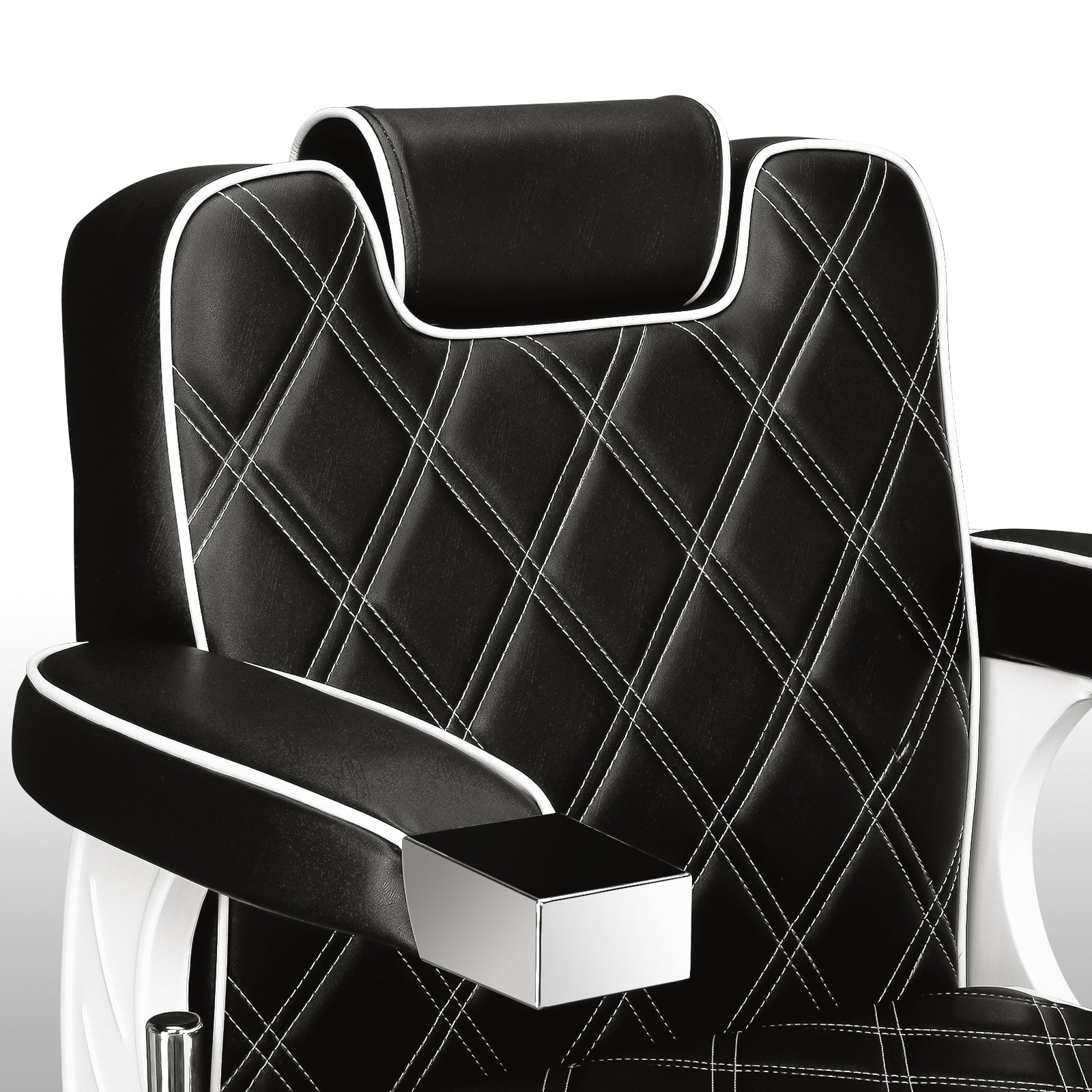 OmySalon Barber Chair Heavy Duty Hydraulic Recline Salon Chair