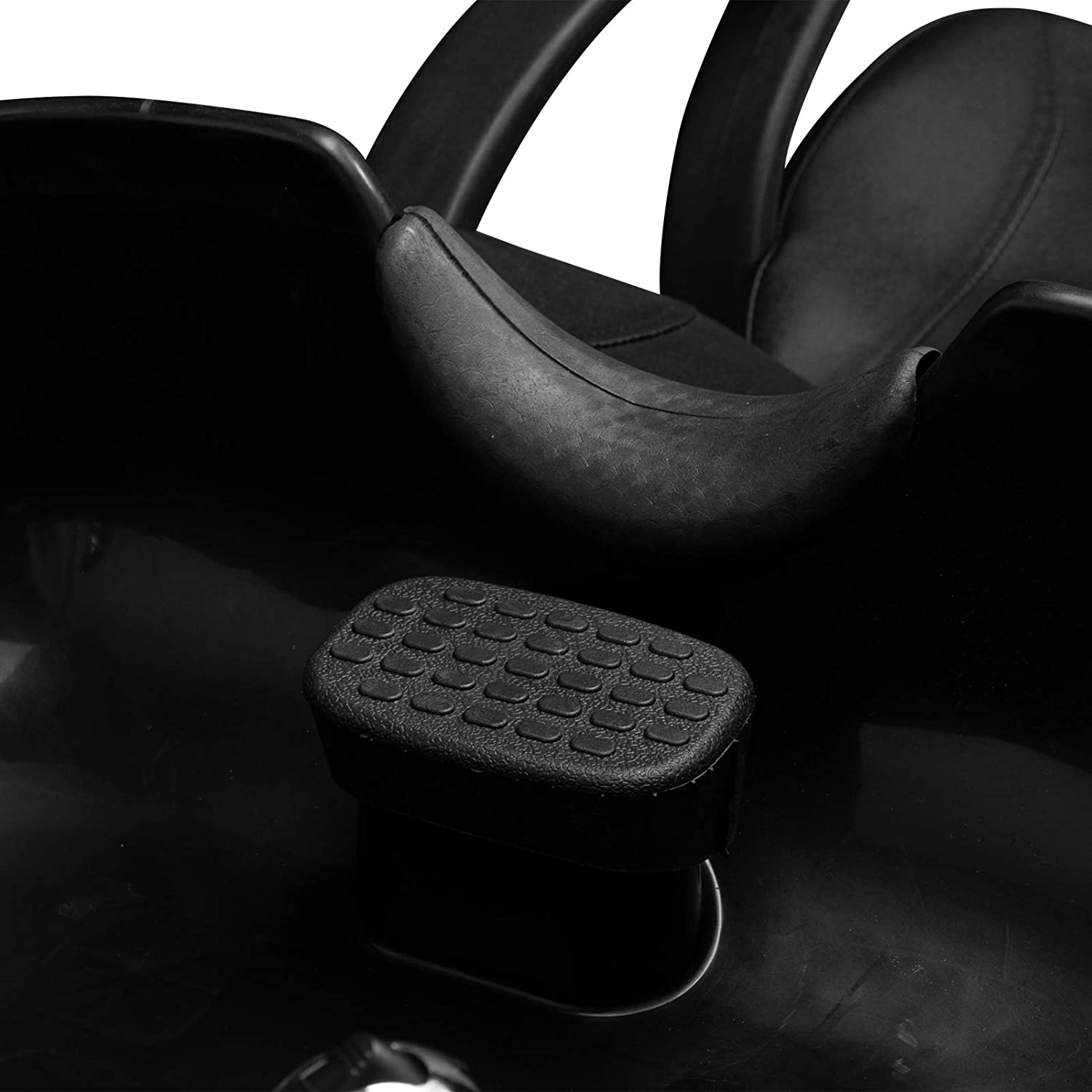 OmySalon BC01 Salon Shampoo Backwash Chair Unit with Deep ABS Plastic Shampoo Bowl