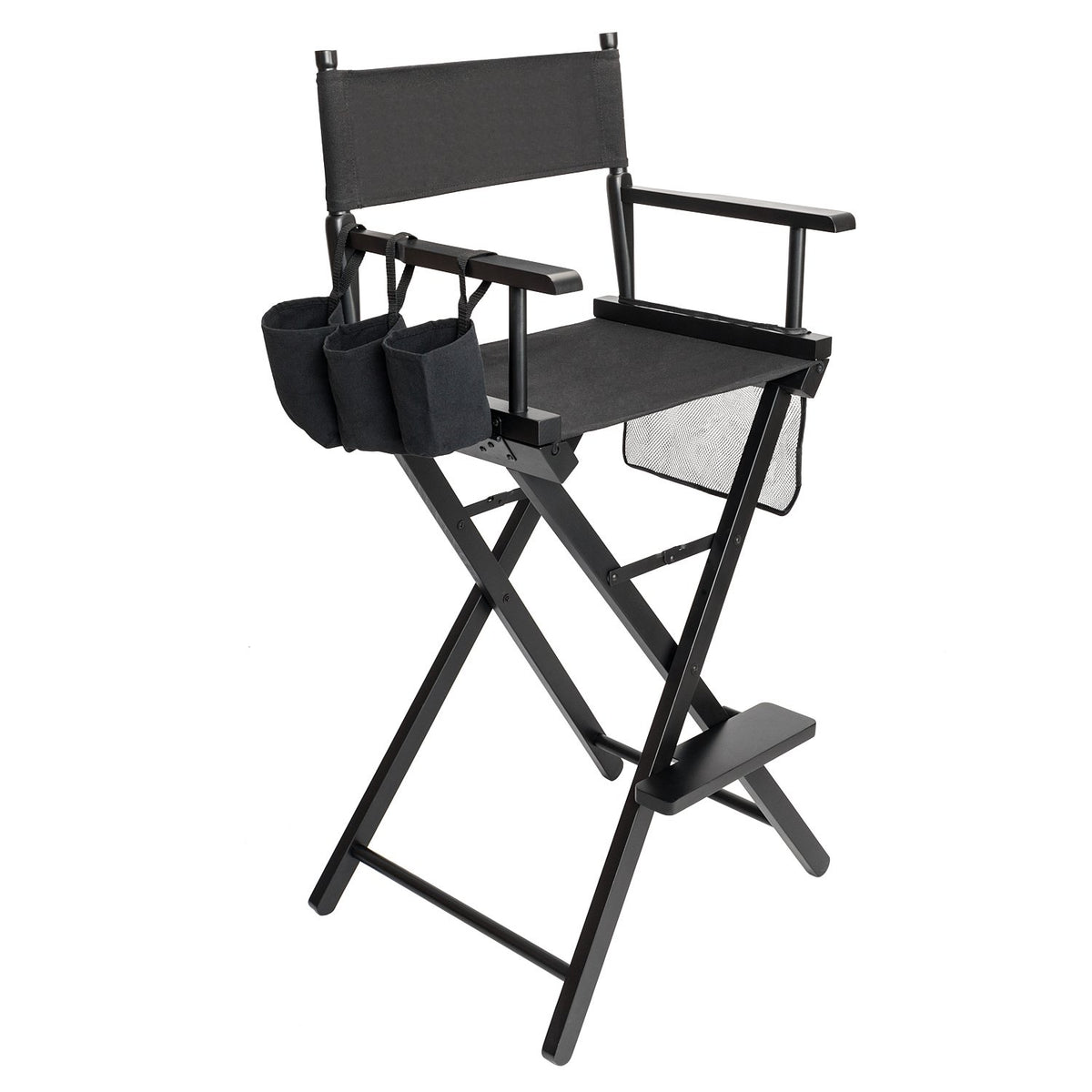 Omysalon 31in Director's Chair Folding Artist Makeup Chair