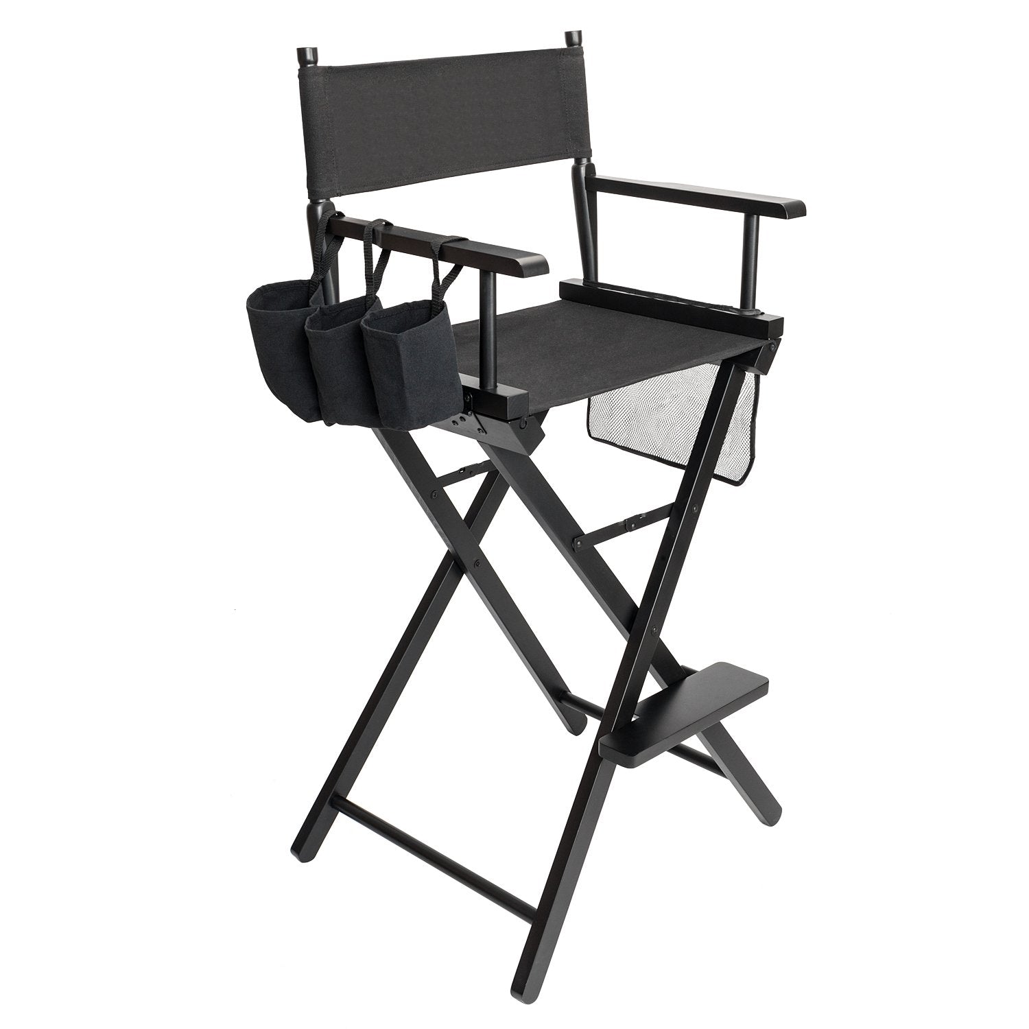 Omysalon 31in Director Chair Folding Artist Makeup Chair