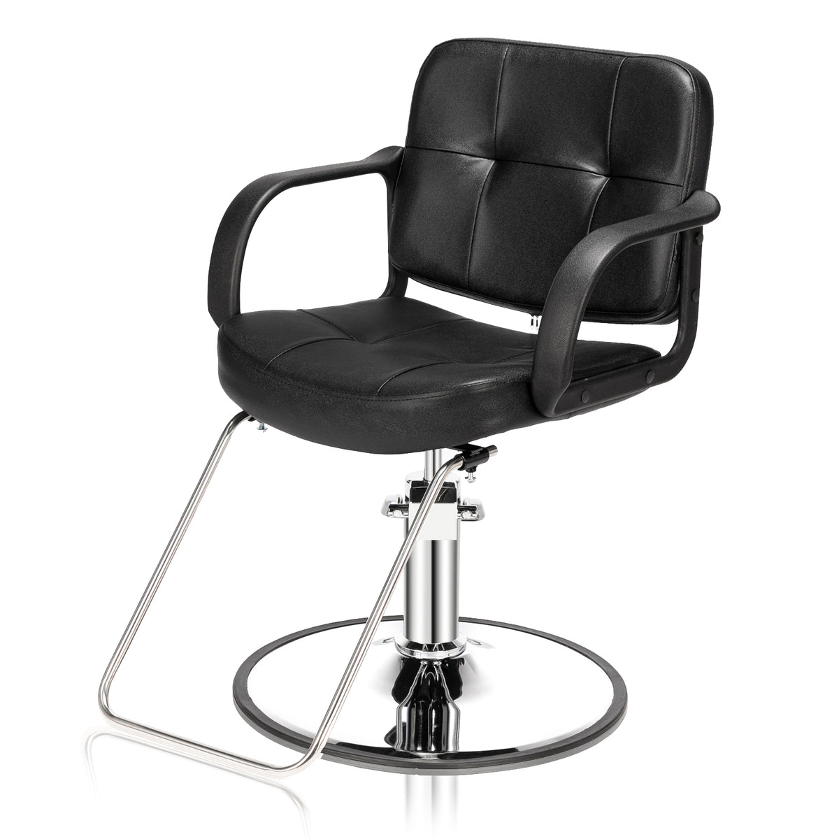 OmySalon SC04 Hydraulic Hair 360-Degree Swivel Stylist Salon Chair