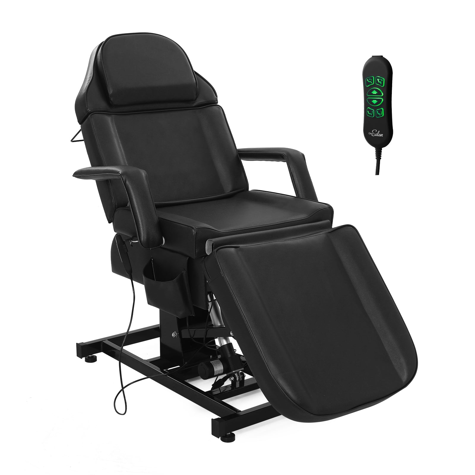 OmySalon FESB 75in Fully Electric Remote Adjustable Facial Massage Bed