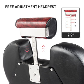 OmySalon Hydraulic  Barber Chair Heavy Duty