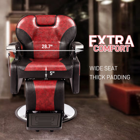 OmySalon Hydraulic  Barber Chair Heavy Duty