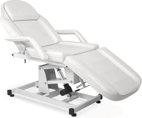 OmySalon ESB 72in Electric Height Remote Adjustable Facial Massage Bed w/Hydraulic Rotating Stool