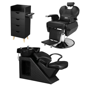 OmySalon 1 Operator Basic Barber Package Black