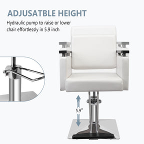 OmySalon SC05 Hydraulic 360-Degree Swivel Hair Stylist Salon Chair