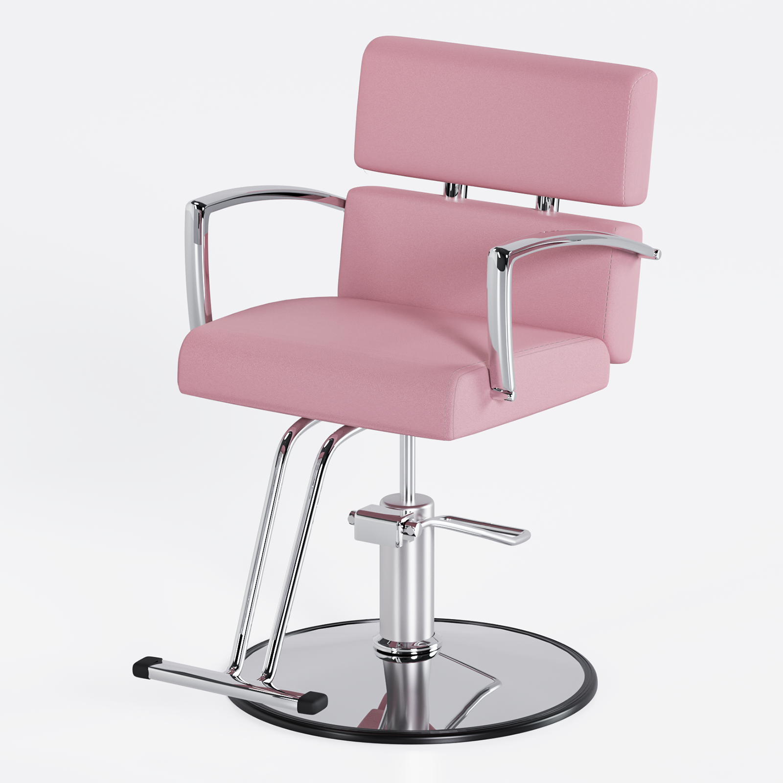 Pink salon stool hot sale