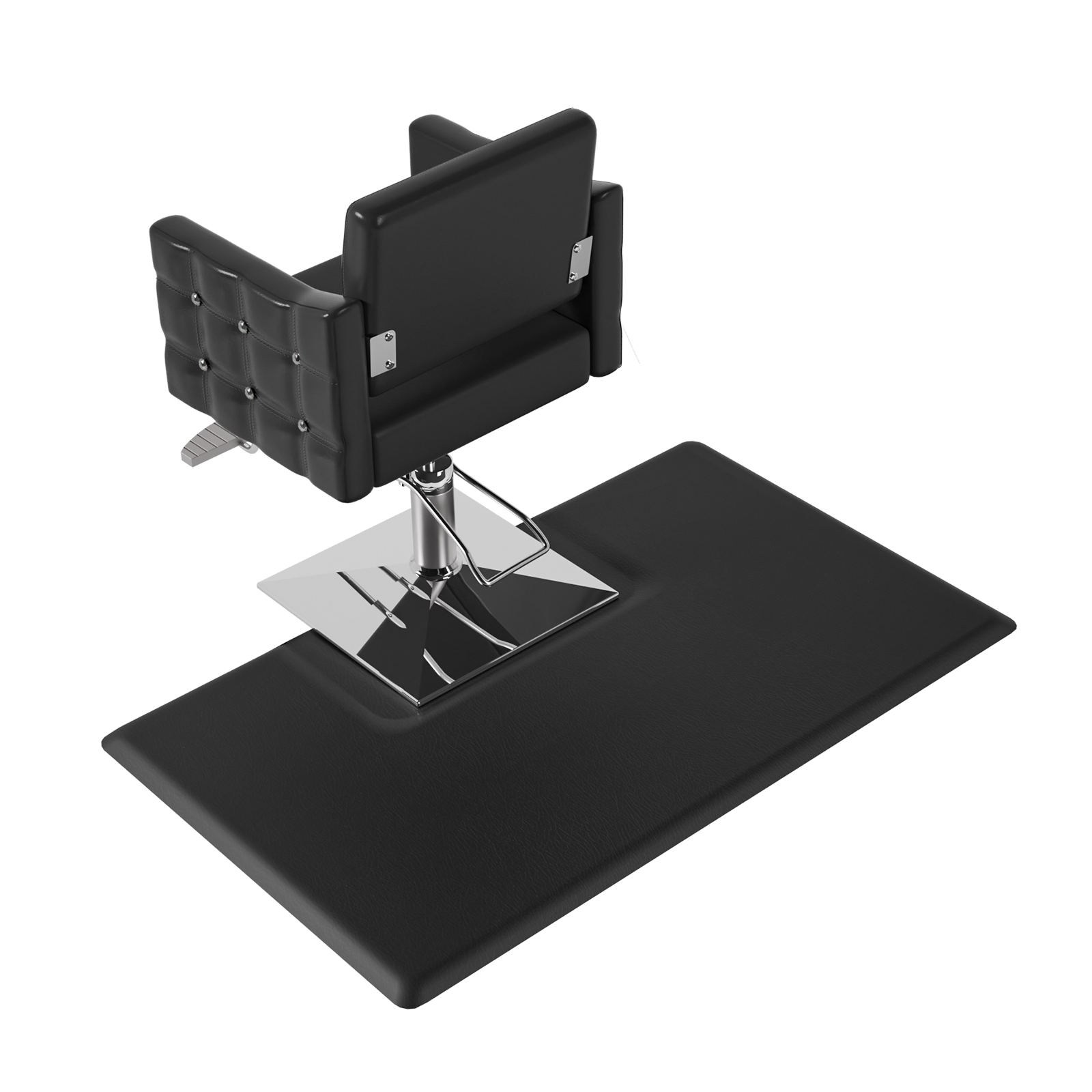 OmySalon Rectangle Anti Fatigue Mat Salon Barber Mat for Square Base S