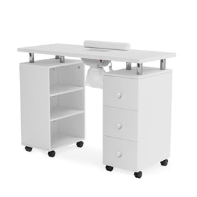 Omysalon Manicure Table w/Electric Dust Collector