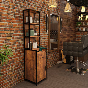 Barber Shop Hair Salon Towel Rack OmySalon HSC-19 Barber Storage