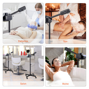 OmySalon Professional Esthetician Facial Steamer with Hot Ozone Mist
