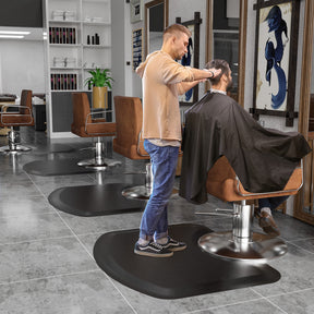Omysalon Salon Floor Mat Anti Fatigue Thick Barber Chair Mats, Salon Mat for Hair Stylist Standing