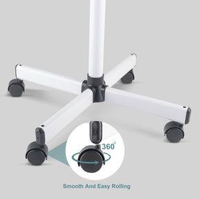 OmySalon 2 in 1 Professional Touch Screen Facial Steamer with 5X Magnifying Lamp