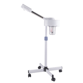 OmySalon 2 in 1 Professional Touch Screen Facial Steamer with 5X Magnifying Lamp