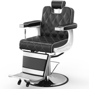 OmySalon BC1401 Modern Style Heavy Duty Hydraulic Recline Barber Chair