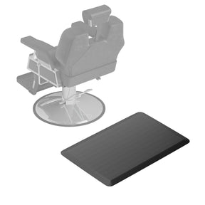 OmySalon Rectangle Salon Anti Fatigue Shampoo Mat 1/2in 3/4in Thick