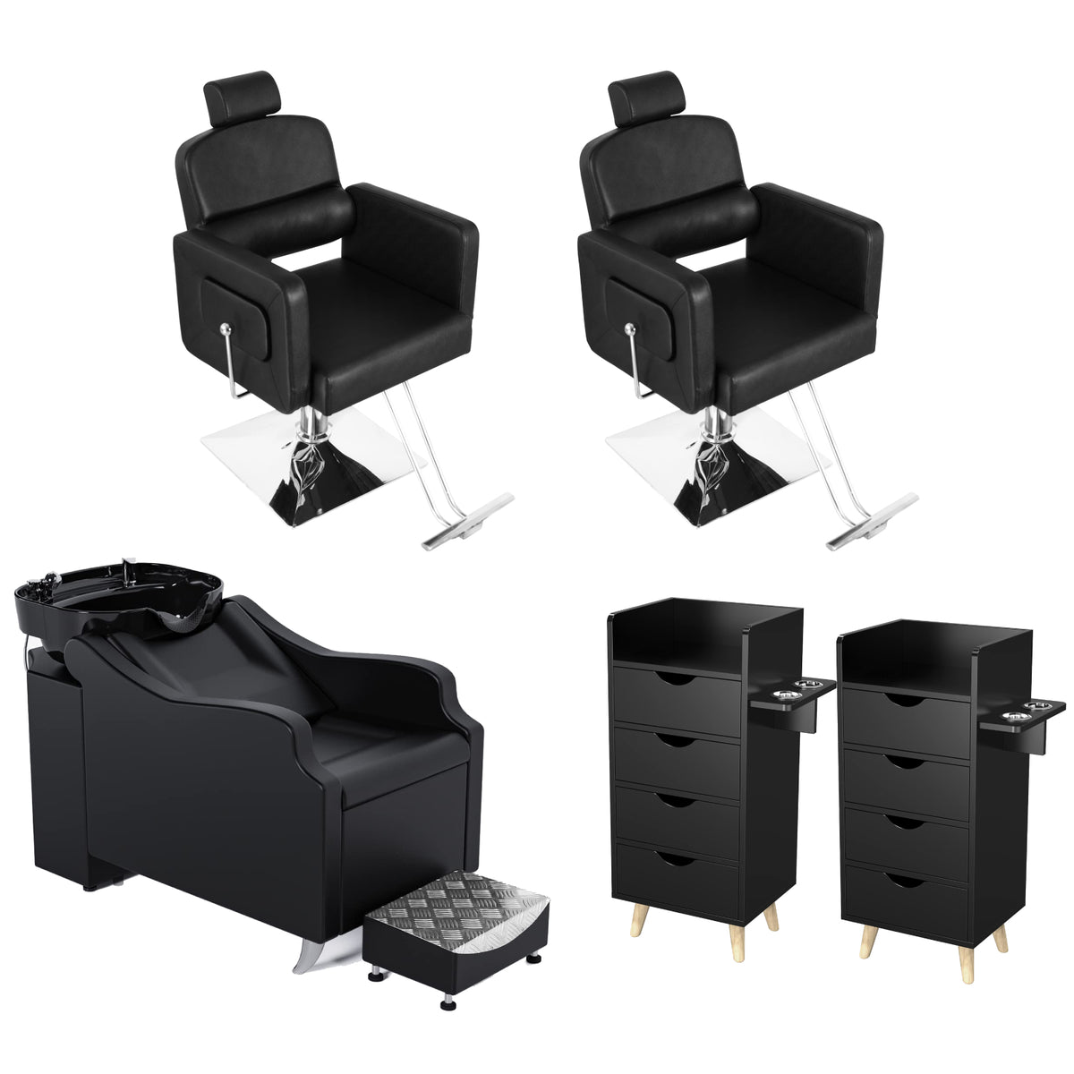 OmySalon 2 Operator Classic Salon Package Black