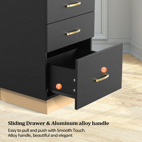 OmySalon HSC-23 Salon Styling Storage Station w/3 Drawers 1 Storage Basin 3 Hair Dryer Holders