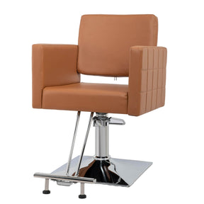 OmySalon SC2001 Heavy Duty Hydraulic Wide Seat Hair Stylist Salon Chair