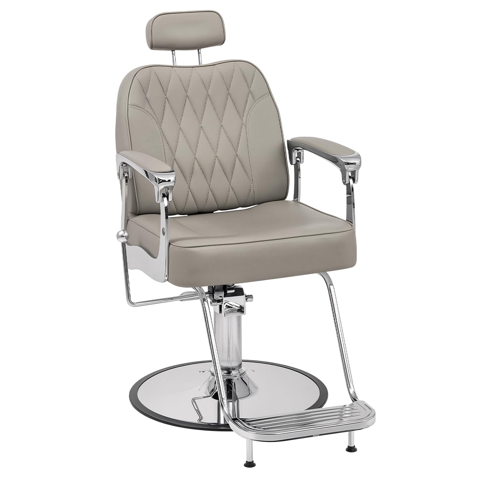 OmySalon SC3901 All Purpose Hydraulic Reclining Salon Chair w/Headrest