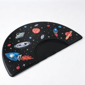 OmySalon 3' x 5' Kids Salon Anti-Fatigue Mat for Round Base Styling Chairs 5/8" Thick