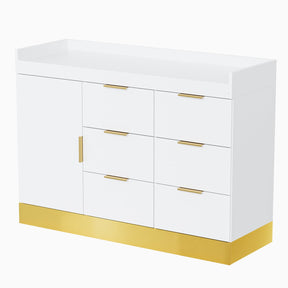 OmySalon WSCR Wall Mounted Hair Color Organizer Rack Cabinet Station