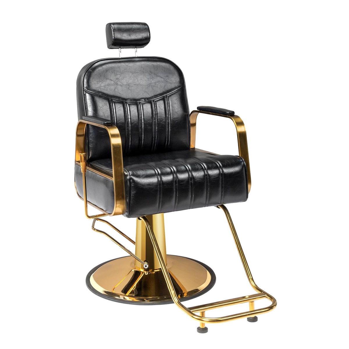 OmySalon SC2201 All Purpose Heavy Duty Reclining Hair Salon Chair w/He