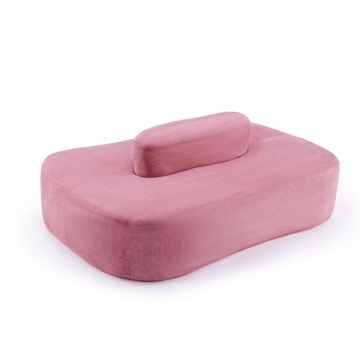 OmySalon SLKS 71.6in Double-Sided Plush Reception Bench for 4-6 People, Fully Assembled