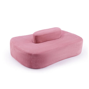 OmySalon SLKS 71.6in Double-Sided Plush Reception Bench for 4-6 People, Fully Assembled