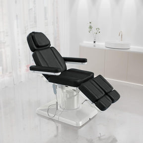OmySalon LBTC2 73in Electric Tattoo Facial Bed with 2 Motors, Remote One-touch Operate, 90° Rotation and Adjustable Split Legs