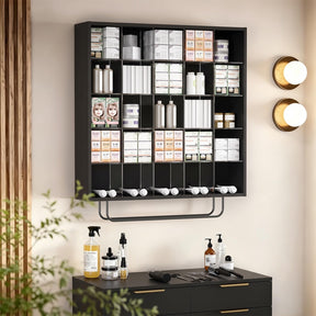 OmySalon SCRUC Wall-Mounted Hair Color Tube Organizer Rack