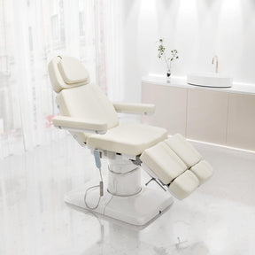 OmySalon LBTC2 73in Electric Tattoo Facial Bed with 2 Motors, Remote One-touch Operate, 90° Rotation and Adjustable Split Legs