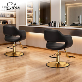 OmySalon SC3011 Heavy Duty 360° Swivel Hydraulic Styling Chair