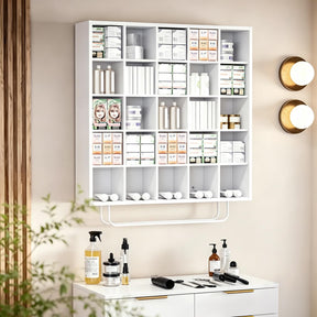 OmySalon SCRUC Wall-Mounted Hair Color Tube Organizer Rack