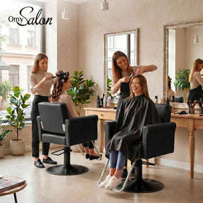 OmySalon SC2003 Heavy Duty 360° Swivel Hydraulic Salon Chair