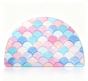 OmySalon 3' x 5' Kids Salon Anti-Fatigue Mat for Round Base Styling Chairs 5/8" Thick
